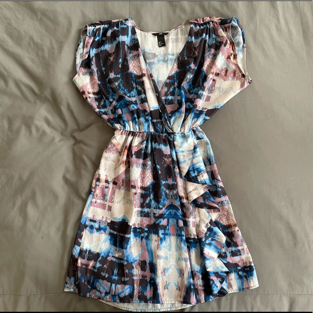 H&M tie dye dress
